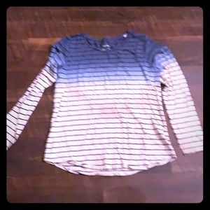 Faded t shirt long sleeve